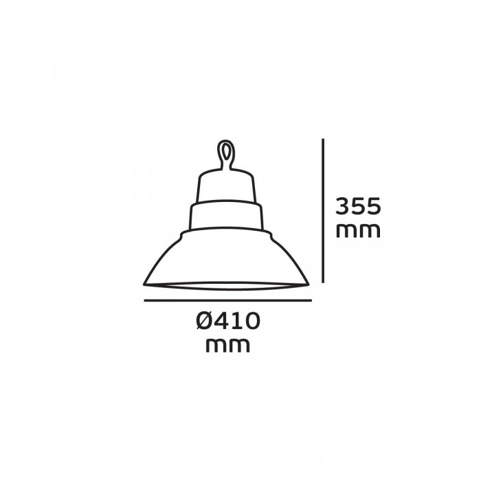 VK/04091/C - Φωτιστικό Led καμπάνα, 150W, 4000K, 15000lm