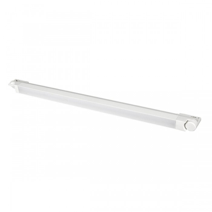 VK/04109/W/W - Γραμμικό σποτ ράγας LED, SMD, 100-240V, 20W, 3000Κ, 1.500lm, 110°, IP20, λευκό VK/04109/W/W - Γραμμικό σποτ ράγας LED, SMD, 100-240V, 20W, 3000Κ, 1.500lm, 110°, IP20, λευκό