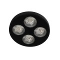 VK/04169CE/W/W - Φωτιστικό οροφής LED, 110-240V, 12W, 3000K, 1.080lm, 38°, CRI>90, ø14.15cm, IP20, λευκό 