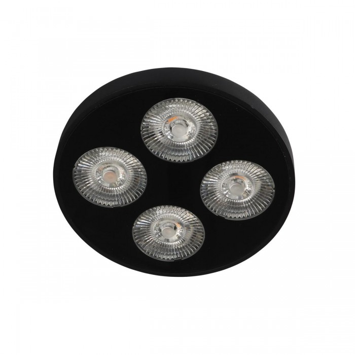 VK/04169CE/B/W - Φωτιστικό οροφής LED, 110-240V, 12W, 3000K, 1.080lm, 38°, CRI>90, ø14.15cm, IP20, μαύρο VK/04169CE/B/W - Φωτιστικό οροφής LED, 110-240V, 12W, 3000K, 1.080lm, 38°, CRI>90, ø14.15cm, IP20, μαύρο