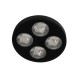 VK/04169CE/B/W - Φωτιστικό οροφής LED, 110-240V, 12W, 3000K, 1.080lm, 38°, CRI>90, ø14.15cm, IP20, μαύρο VK/04169CE/B/W - Φωτιστικό οροφής LED, 110-240V, 12W, 3000K, 1.080lm, 38°, CRI>90, ø14.15cm, IP20, μαύρο
