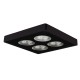 VK/04170CE/B/C - Φωτιστικό οροφής LED, 110-240V, 12W, 4000K, 1.080lm, 38°, CRI>90, 14.15x14.15cm, IP20, μαύρο VK/04170CE/B/C - Φωτιστικό οροφής LED, 110-240V, 12W, 4000K, 1.080lm, 38°, CRI>90, 14.15x14.15cm, IP20, μαύρο