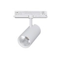 VK/04674/TR/DA/W/36/940 - Λευκό. φωτιστικό ράγας LED. 4000K. 5.420lm. 41.5W. AC220-240V. LED COB Bridgelux high lumen. 36°. -30° C→ 40° C. 50.000hrs. Dim Dali. CRI>90. 3-phase adapter Eaglerise 6-wires. Υψηλής ποιότητας αλουμίνιο. ø8.5x16.5cm. IP20