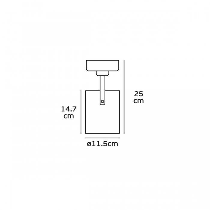 VK/04199TR/B - 3-phase φωτιστικό ράγας, GU10/R111, max 20W (LED), L14.7cm, IP20, μαύρο VK/04199TR/B - 3-phase φωτιστικό ράγας, GU10/R111, max 20W (LED), L14.7cm, IP20, μαύρο