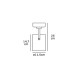 VK/04199TR/B - 3-phase φωτιστικό ράγας, GU10/R111, max 20W (LED), L14.7cm, IP20, μαύρο VK/04199TR/B - 3-phase φωτιστικό ράγας, GU10/R111, max 20W (LED), L14.7cm, IP20, μαύρο