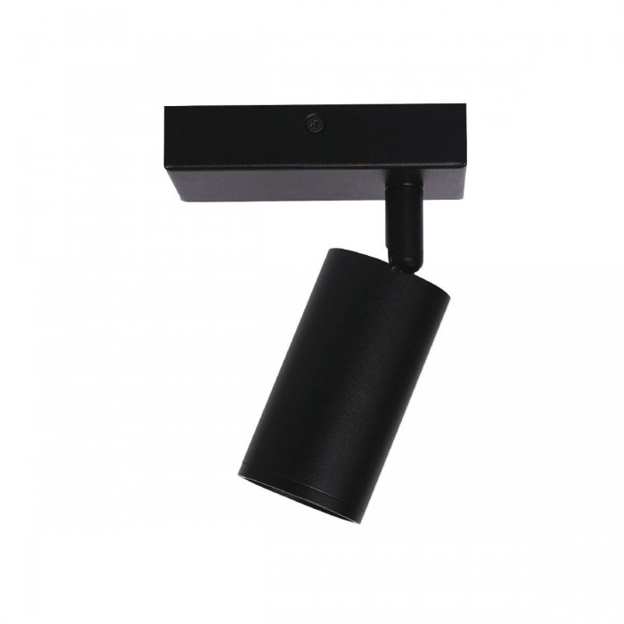 VK/03295/CE/B - Φωτιστικό τοίχου, μαύρο. GU10. Max. 12W. (LED). IP20