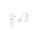 VK/03302G/CE/W - Σποτ οροφής κύλινδρος, 240V, GU10/PAR16, Max 12W (LED), IP20, ø5.6x12.7cm, κινητό, λευκό VK/03302G/CE/W - Σποτ οροφής κύλινδρος, 240V, GU10/PAR16, Max 12W (LED), IP20, ø5.6x12.7cm, κινητό, λευκό
