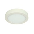 VK/04014/W/W - Φωτιστικό οροφής led panel, 18W, 3000K, 1.440lm, 120°, CRI>80, IP20, ø22.5x4cm, λευκό