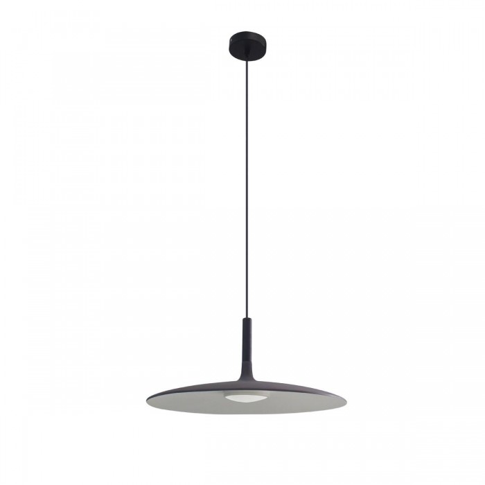 VK/04413PE/B/W/25 - Φωτιστικό LED κρεμαστό, 220V, 8W, 3000K, 900lm, CRI>80, IP20, ø25cm, μαύρο VK/04413PE/B/W/25 - Φωτιστικό LED κρεμαστό, 220V, 8W, 3000K, 900lm, CRI>80, IP20, ø25cm, μαύρο