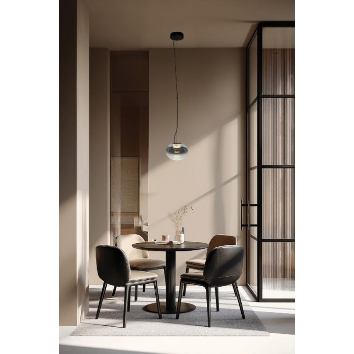VK/04686/PE/B-SG/W/20 - Μαύρο + smoky grey. 3000K. 5W. 574lm. ø20cm. AC220-240V. 120°. Τροφοδοτικό Eaglerise. Οροφής/κρεμαστό. -45°C → 70°C. 25.000hrs. Dim No. CRI>80. Μεταλλική ροζέτα + γυαλί. IP20. VK/04686/PE/B-SG/W/20 - Μαύρο + smoky grey. 3000K. 5W. 574lm. ø20cm. AC220-240V. 120°. Τροφοδοτικό Eaglerise. Οροφής/κρεμαστό. -45°C → 70°C. 25.000hrs. Dim No. CRI>80. Μεταλλική ροζέτα + γυαλί. IP20.