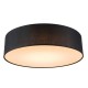 VK/04134CE/B/W - Φωτιστικό LED οροφής, 175-265V, 20W, 2700K, 2.045lm, CRI>80, IP20, ø40x10cm, μαύρο VK/04134CE/B/W - Φωτιστικό LED οροφής, 175-265V, 20W, 2700K, 2.045lm, CRI>80, IP20, ø40x10cm, μαύρο