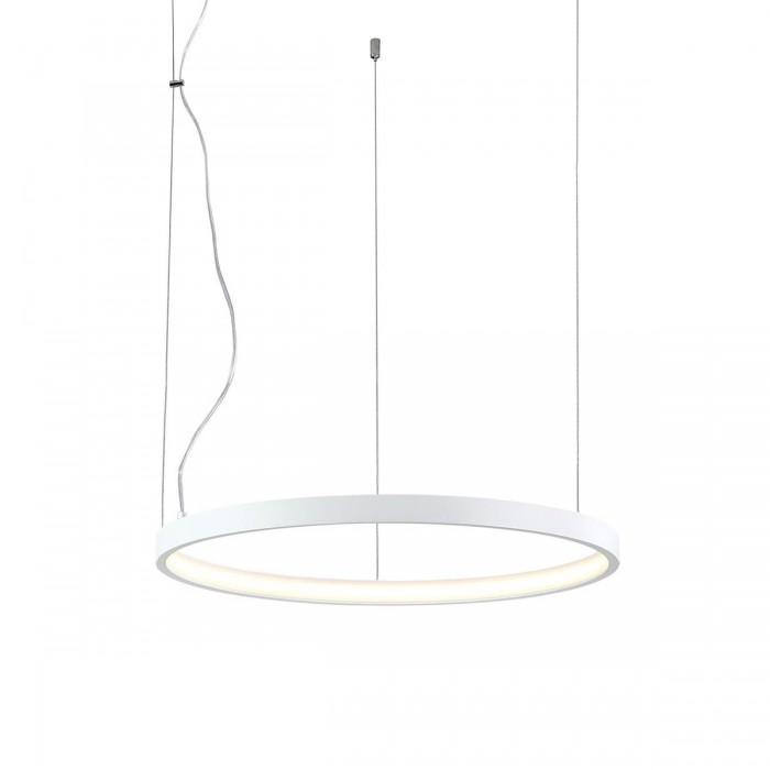 VK/04404PE/W/W/53 - Φωτιστικό LED κρεμαστό, 220-240V, 24W, 3000K, 2.400lm, OSRAM, CRI>80, IP20, ø52.7cm, λευκό VK/04404PE/W/W/53 - Φωτιστικό LED κρεμαστό, 220-240V, 24W, 3000K, 2.400lm, OSRAM, CRI>80, IP20, ø52.7cm, λευκό