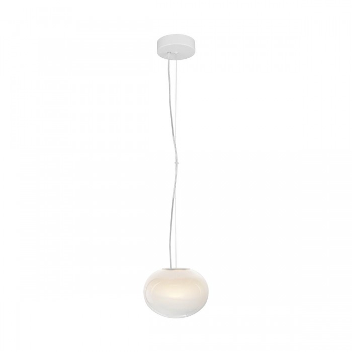 VK/04686/PE/W-W/W/20 - Λευκό + opal. 3000K. 5W. 574lm. ø20cm. AC220-240V. 120°. Τροφοδοτικό Eaglerise. Οροφής/κρεμαστό. -45°C → 70°C. 25.000hrs. Dim No. CRI>80. Μεταλλική ροζέτα + γυαλί. IP20.