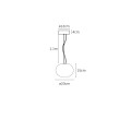 VK/04686/PE/W-W/W/20 - Λευκό + opal. 3000K. 5W. 574lm. ø20cm. AC220-240V. 120°. Τροφοδοτικό Eaglerise. Οροφής/κρεμαστό. -45°C → 70°C. 25.000hrs. Dim No. CRI>80. Μεταλλική ροζέτα + γυαλί. IP20. VK/04686/PE/W-W/W/20 - Λευκό + opal. 3000K. 5W. 574lm. ø20cm. AC220-240V. 120°. Τροφοδοτικό Eaglerise. Οροφής/κρεμαστό. -45°C → 70°C. 25.000hrs. Dim No. CRI>80. Μεταλλική ροζέτα + γυαλί. IP20.