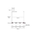 VK/04734/PE/B/W/4 - Μαύρο. 3000K. 27W. 2195lm. AC220-240V. 120°. LED Lumileds. Τροφοδοτικό Eaglerise. Οροφής/κρεμαστό. -20°C → 50°C. 50.000hrs. Dim No. CRI>80. Αλουμίνιο. IP20 VK/04734/PE/B/W/4 - Μαύρο. 3000K. 27W. 2195lm. AC220-240V. 120°. LED Lumileds. Τροφοδοτικό Eaglerise. Οροφής/κρεμαστό. -20°C → 50°C. 50.000hrs. Dim No. CRI>80. Αλουμίνιο. IP20