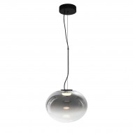 VK/04686/PE/B-SG/W/30 - Μαύρο + smoky grey. 3000K. 8W. 872lm. ø30cm. AC220-240V. 120°. Τροφοδοτικό Eaglerise. Οροφής/κρεμαστό. -45°C → 70°C. 25.000hrs. Dim No. CRI>80. Μεταλλική ροζέτα + γυαλί. IP20. VK/04686/PE/B-SG/W/30 - Μαύρο + smoky grey. 3000K. 8W. 872lm. ø30cm. AC220-240V. 120°. Τροφοδοτικό Eaglerise. Οροφής/κρεμαστό. -45°C → 70°C. 25.000hrs. Dim No. CRI>80. Μεταλλική ροζέτα + γυαλί. IP20.