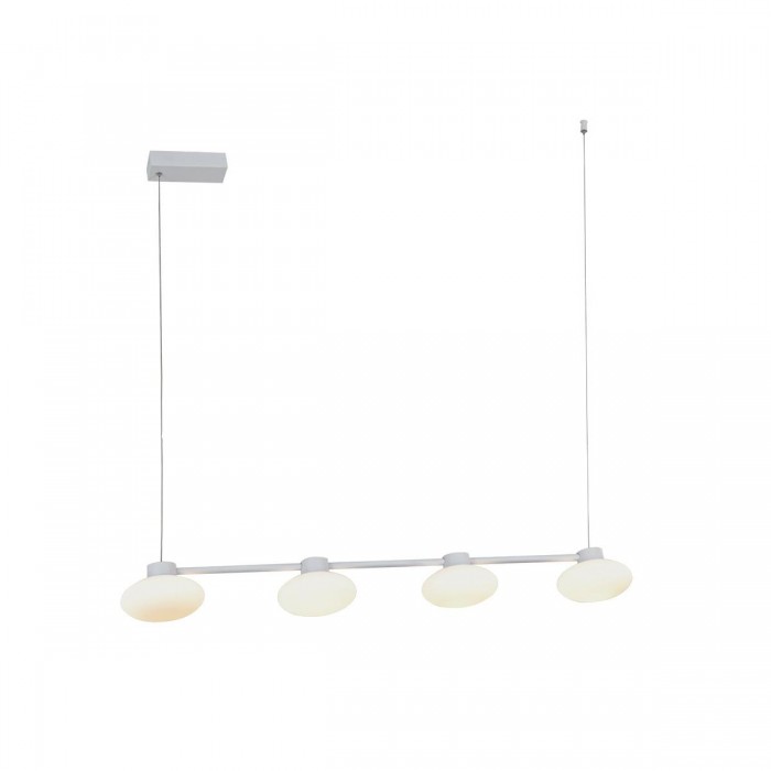 VK/04734/PE/W/W/4 - Λευκό. 3000K. 27W. 2195lm. AC220-240V. 120°. LED Lumileds. Τροφοδοτικό Eaglerise. Οροφής/κρεμαστό. -20°C → 50°C. 50.000hrs. Dim No. CRI>80. Αλουμίνιο. IP20