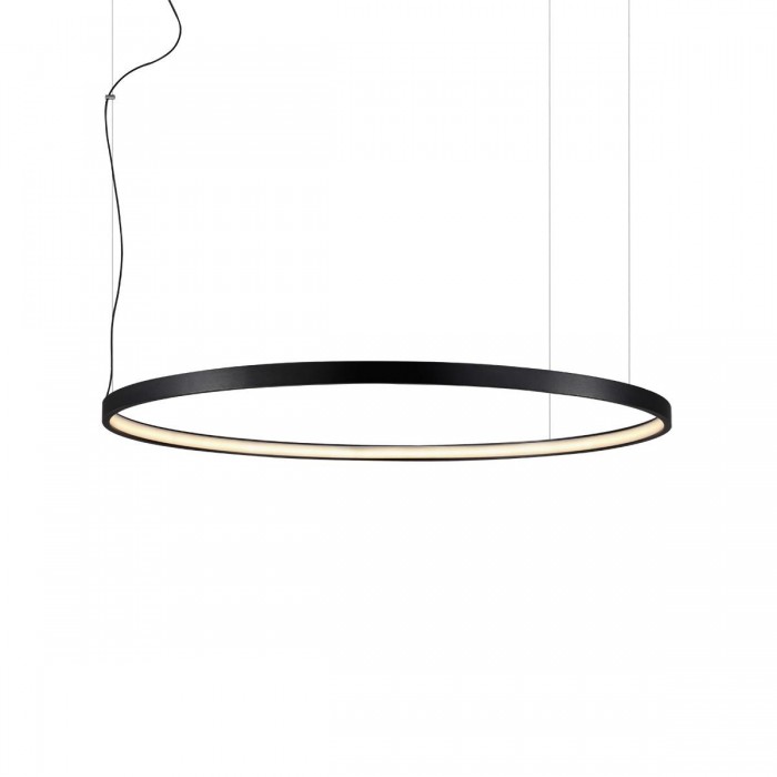 VK/04406PE/B/W/92 - Φωτιστικό LED κρεμαστό, 220-240V, 42W, 3000K, 4.200lm, OSRAM, CRI>80, IP20, ø92.2cm, μαύρο VK/04406PE/B/W/92 - Φωτιστικό LED κρεμαστό, 220-240V, 42W, 3000K, 4.200lm, OSRAM, CRI>80, IP20, ø92.2cm, μαύρο