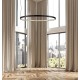 VK/04406PE/B/W/92 - Φωτιστικό LED κρεμαστό, 220-240V, 42W, 3000K, 4.200lm, OSRAM, CRI>80, IP20, ø92.2cm, μαύρο VK/04406PE/B/W/92 - Φωτιστικό LED κρεμαστό, 220-240V, 42W, 3000K, 4.200lm, OSRAM, CRI>80, IP20, ø92.2cm, μαύρο