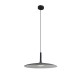 VK/04413PE/B/W/35 - Φωτιστικό LED κρεμαστό, 220V, 12W, 3000K, 1.350lm, CRI>80, IP20, ø35cm, μαύρο VK/04413PE/B/W/35 - Φωτιστικό LED κρεμαστό, 220V, 12W, 3000K, 1.350lm, CRI>80, IP20, ø35cm, μαύρο