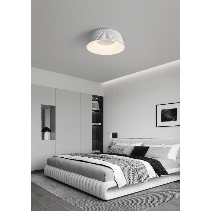 VK/04708/CE/D/W/W - Λευκό. 3000K. 30W. 1830lm. AC220-240V. 120°. LED SMD2835. Τροφοδοτικό Eaglerise. Οροφής. -20°C → 60°C. 50.000hrs. Dim Yes, triac. CRI>80. Μέταλλο + ακρυλικό. IP20 VK/04708/CE/D/W/W - Λευκό. 3000K. 30W. 1830lm. AC220-240V. 120°. LED SMD2835. Τροφοδοτικό Eaglerise. Οροφής. -20°C → 60°C. 50.000hrs. Dim Yes, triac. CRI>80. Μέταλλο + ακρυλικό. IP20