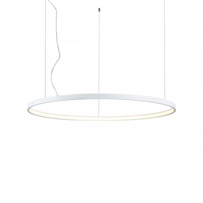 VK/04406PE/W/W/92 - Φωτιστικό LED κρεμαστό, 220-240V, 42W, 3000K, 4.200lm, OSRAM, CRI>80, IP20, ø92.2cm, λευκό VK/04406PE/W/W/92 - Φωτιστικό LED κρεμαστό, 220-240V, 42W, 3000K, 4.200lm, OSRAM, CRI>80, IP20, ø92.2cm, λευκό
