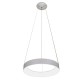 VK/04132PE/W/W - Φωτιστικό LED κρεμαστό, 220-240V, 40W, 3000K, 2.100lm, CRI>80, IP20, ø60cm, λευκό