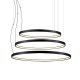 VK/04407PE/B/W/3C - Φωτιστικό LED κρεμαστό με 3 κύκλους, 220-240V, 108W, 3000K, 10.800lm, OSRAM, CRI>80, IP20, ø92.2cm, μαύρο VK/04407PE/B/W/3C - Φωτιστικό LED κρεμαστό με 3 κύκλους, 220-240V, 108W, 3000K, 10.800lm, OSRAM, CRI>80, IP20, ø92.2cm, μαύρο