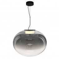 VK/04686/PE/B-SG/W/50 - Μαύρο + smoky grey. 3000K. 15W. 1.677lm. ø50cm. AC220-240V. 120°. Τροφοδοτικό Eaglerise. Οροφής/κρεμαστό. -45°C → 70°C. 25.000hrs. Dim No. CRI>80. Μεταλλική ροζέτα + γυαλί. IP20. VK/04686/PE/B-SG/W/50 - Μαύρο + smoky grey. 3000K. 15W. 1.677lm. ø50cm. AC220-240V. 120°. Τροφοδοτικό Eaglerise. Οροφής/κρεμαστό. -45°C → 70°C. 25.000hrs. Dim No. CRI>80. Μεταλλική ροζέτα + γυαλί. IP20.
