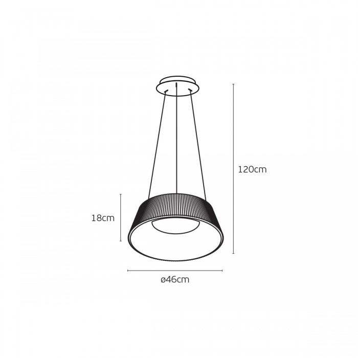 VK/04708/PE/D/W/W - Λευκό. 3000K. 30W. 1650lm. AC220-240V. 120°. LED SMD2835. Τροφοδοτικό Eaglerise. Οροφής/κρεμαστό. -20°C → 60°C. 50.000hrs. Dim Yes, Triac. CRI>80. Μέταλλο + ακρυλικό. IP20 VK/04708/PE/D/W/W - Λευκό. 3000K. 30W. 1650lm. AC220-240V. 120°. LED SMD2835. Τροφοδοτικό Eaglerise. Οροφής/κρεμαστό. -20°C → 60°C. 50.000hrs. Dim Yes, Triac. CRI>80. Μέταλλο + ακρυλικό. IP20