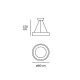 VK/04132PE/AN/W - Φωτιστικό LED κρεμαστό, 220-240V, 40W, 3000K, 2.100lm, CRI>80, IP20, ø60cm, ανθρακί VK/04132PE/AN/W - Φωτιστικό LED κρεμαστό, 220-240V, 40W, 3000K, 2.100lm, CRI>80, IP20, ø60cm, ανθρακί