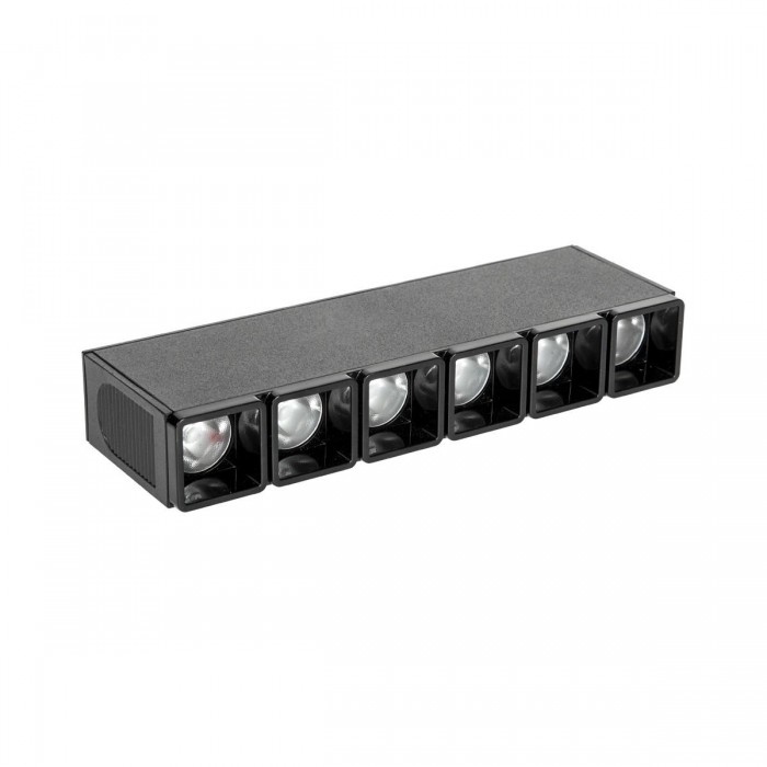 VK/04204TR/W/6/B - KOPI, Φωτιστικό μαγνητικής ράγας LED, 24V, 9W, 3000K, 1.072lm, 8°, CRI>90, IP20, μαύρο VK/04204TR/W/6/B - KOPI, Φωτιστικό μαγνητικής ράγας LED, 24V, 9W, 3000K, 1.072lm, 8°, CRI>90, IP20, μαύρο
