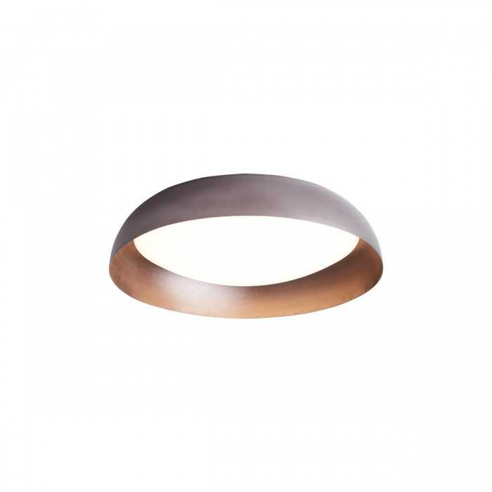 VK/04709/CE/D/RB/W - Καφέ. 3000K. 40W. 2720lm. AC220-240V. 120°. LED SMD2835. Τροφοδοτικό Eaglerise. Οροφής. -20°C → 60°C. 50.000hrs. Dim Yes, triac. CRI>80. Αλουμίνιο  +  ακρυλικό. IP20 