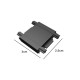 VK/04479/B/CON - BISQIT, Σύνδεσμος μαγνητικής ράγας 40V Ultra Slim, IP20, ίσιος, 3x2.5cm, μαύρος VK/04479/B/CON - BISQIT, Σύνδεσμος μαγνητικής ράγας 40V Ultra Slim, IP20, ίσιος, 3x2.5cm, μαύρος