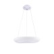 VK/04242PE/W/W/45 - Φωτιστικό LED κρεμαστό, 220-240V, 38W, 3000K, 1.900lm, CRI>80, IP20, ø45cm, λευκό