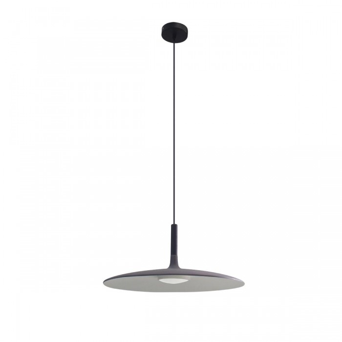 VK/04413PE/G/W/45 - Φωτιστικό LED κρεμαστό, 220V, 16W, 3000K, 1.760lm, CRI>80, IP20, ø45cm, γκρι VK/04413PE/G/W/45 - Φωτιστικό LED κρεμαστό, 220V, 16W, 3000K, 1.760lm, CRI>80, IP20, ø45cm, γκρι