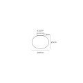 VK/04686/CE/W-W/W/30 - Λευκό + opal. 3000K. 8W. 872lm. ø30cm. AC220-240V. 120°. Τροφοδοτικό Eaglerise. Οροφής. -45°C → 70°C. 25.000hrs. Dim No. CRI>80. Metal base + glass. IP20 VK/04686/CE/W-W/W/30 - Λευκό + opal. 3000K. 8W. 872lm. ø30cm. AC220-240V. 120°. Τροφοδοτικό Eaglerise. Οροφής. -45°C → 70°C. 25.000hrs. Dim No. CRI>80. Metal base + glass. IP20