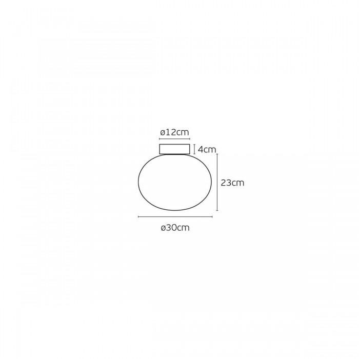 VK/04686/CE/W-W/W/30 - Λευκό + opal. 3000K. 8W. 872lm. ø30cm. AC220-240V. 120°. Τροφοδοτικό Eaglerise. Οροφής. -45°C → 70°C. 25.000hrs. Dim No. CRI>80. Metal base + glass. IP20 VK/04686/CE/W-W/W/30 - Λευκό + opal. 3000K. 8W. 872lm. ø30cm. AC220-240V. 120°. Τροφοδοτικό Eaglerise. Οροφής. -45°C → 70°C. 25.000hrs. Dim No. CRI>80. Metal base + glass. IP20