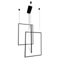 VK/04414PE/B/W - Φωτιστικό LED κρεμαστό, 220-240V, 100W, 3000K, 7.000lm, CRI>80, IP20, μαύρο VK/04414PE/B/W - Φωτιστικό LED κρεμαστό, 220-240V, 100W, 3000K, 7.000lm, CRI>80, IP20, μαύρο