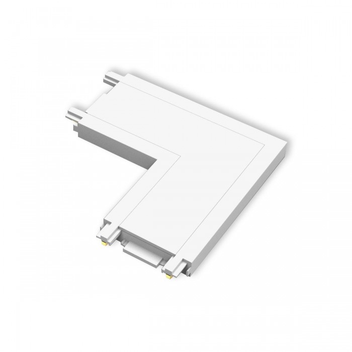 VK/04480/W/CON - BISQIT, Σύνδεσμος μαγνητικής ράγας 40V Ultra Slim, IP20, γωνία, 5.5x5.5cm, λευκός VK/04480/W/CON - BISQIT, Σύνδεσμος μαγνητικής ράγας 40V Ultra Slim, IP20, γωνία, 5.5x5.5cm, λευκός