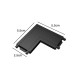 VK/04480/W/CON - BISQIT, Σύνδεσμος μαγνητικής ράγας 40V Ultra Slim, IP20, γωνία, 5.5x5.5cm, λευκός VK/04480/W/CON - BISQIT, Σύνδεσμος μαγνητικής ράγας 40V Ultra Slim, IP20, γωνία, 5.5x5.5cm, λευκός