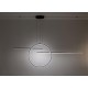 VK/04399/PE/B/W - Φωτιστικό LED κρεμαστό, 220-240V, 68W, 3000K, 6.800lm, OSRAM, CRI>80, IP20, μαύρο VK/04399/PE/B/W - Φωτιστικό LED κρεμαστό, 220-240V, 68W, 3000K, 6.800lm, OSRAM, CRI>80, IP20, μαύρο