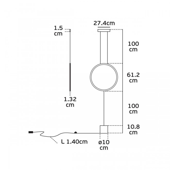 VK/04400/B/W - Φωτιστικό LED οροφής-βάσης, 220-240V, 19W, 3000K, 2.070lm, OSRAM, CRI>80, IP20, μαύρο VK/04400/B/W - Φωτιστικό LED οροφής-βάσης, 220-240V, 19W, 3000K, 2.070lm, OSRAM, CRI>80, IP20, μαύρο