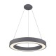 VK/04243PE/AN/W/60 - Φωτιστικό LED κρεμαστό, 220-240V, 51W, 3000K, 3.824lm, CRI>80, IP20, ø60cm, ανθρακί VK/04243PE/AN/W/60 - Φωτιστικό LED κρεμαστό, 220-240V, 51W, 3000K, 3.824lm, CRI>80, IP20, ø60cm, ανθρακί