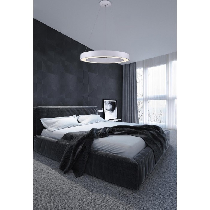 VK/04243PE/AN/W/60 - Φωτιστικό LED κρεμαστό, 220-240V, 51W, 3000K, 3.824lm, CRI>80, IP20, ø60cm, ανθρακί VK/04243PE/AN/W/60 - Φωτιστικό LED κρεμαστό, 220-240V, 51W, 3000K, 3.824lm, CRI>80, IP20, ø60cm, ανθρακί
