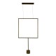 VK/04401/GD/W - Φωτιστικό LED οροφής-βάσης, 220-240V, 28W, 3000K, 2.898lm, OSRAM, CRI>80, IP20, χρυσό VK/04401/GD/W - Φωτιστικό LED οροφής-βάσης, 220-240V, 28W, 3000K, 2.898lm, OSRAM, CRI>80, IP20, χρυσό