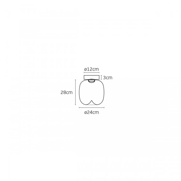VK/04687/CE/B-SG/W/24 - Μαύρο + smoky grey. 3000K. 8W. 911lm. ø24cm. AC220-240V. 120°. Τροφοδοτικό Eaglerise. Οροφής. -45°C → 70°C. 25.000hrs. Dim No. CRI>80. Μεταλλική βάση + γυαλί. IP20 VK/04687/CE/B-SG/W/24 - Μαύρο + smoky grey. 3000K. 8W. 911lm. ø24cm. AC220-240V. 120°. Τροφοδοτικό Eaglerise. Οροφής. -45°C → 70°C. 25.000hrs. Dim No. CRI>80. Μεταλλική βάση + γυαλί. IP20