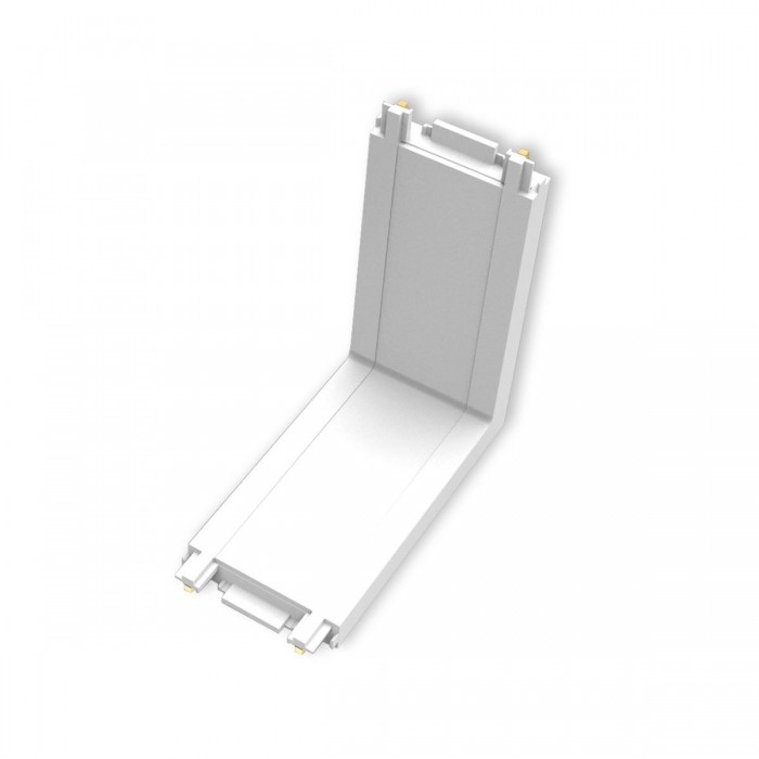 VK/04484/W/CON - BISQIT, Σύνδεσμος μαγνητικής ράγας 40V Ultra Slim, IP20, ορθή γωνία, 5.5x5.5cm, λευκός VK/04484/W/CON - BISQIT, Σύνδεσμος μαγνητικής ράγας 40V Ultra Slim, IP20, ορθή γωνία, 5.5x5.5cm, λευκός