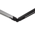 VK/25B/B - Σύνδεσμος ράγας ρυθμιζόμενος, L, για σύνδεση 2 τμημάτων ράγας από άκρη σε άκρη, IP20, μαύρος