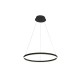 VK/04251PE/B/W/80 - Φωτιστικό LED κρεμαστό, 200-240V, 61W, 3000K, 4.424lm, CRI>80, IP20, ø80cm, μαύρο VK/04251PE/B/W/80 - Φωτιστικό LED κρεμαστό, 200-240V, 61W, 3000K, 4.424lm, CRI>80, IP20, ø80cm, μαύρο